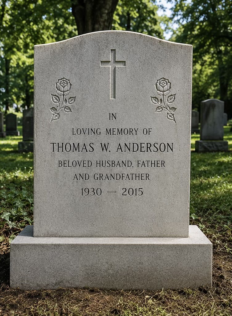 Memorial after ivy removal preview
